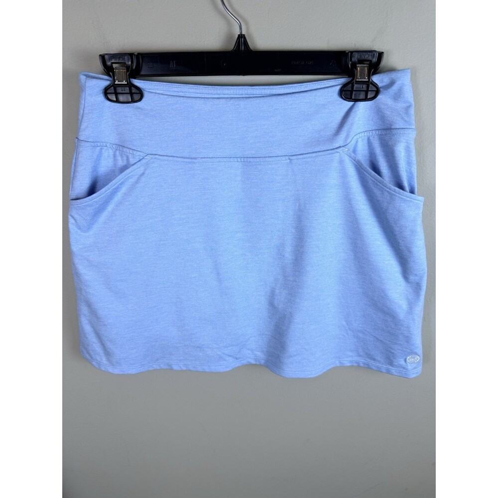 Lilly Pulitzer Maryana Lounge Skort Light Periwinkle Blue Heather Knit Small